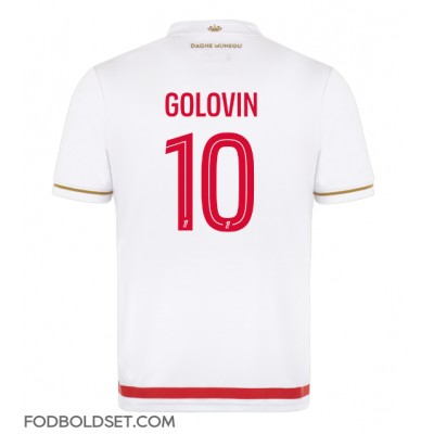 AS Monaco Aleksandr Golovin #10 Hjemmebanetrøje 2025-26 Kortærmet AS Monaco Aleksandr Golovin #10 Hjemmebanetrøje 2025-26 Kortærmet